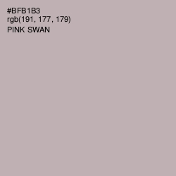 #BFB1B3 - Pink Swan Color Image